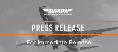 Southwest Airlines Pilots Association and Southwest Airlines Announce an Agreement in Principle