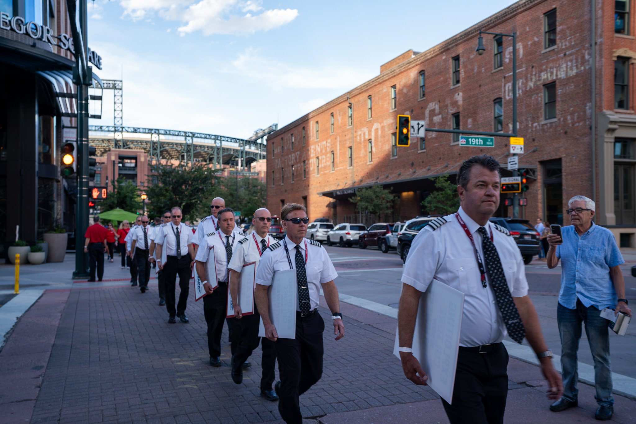 SWAPA in the News Pilots Picket Outside Southwest Spirit Party